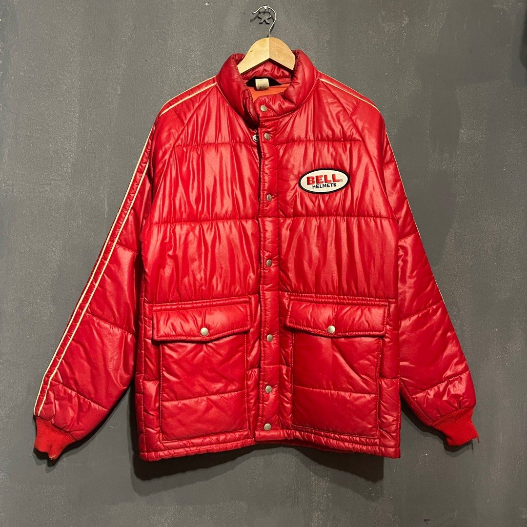 Vintage Bell Helmet Puffer Jacket Swingster Made in USA, Men's