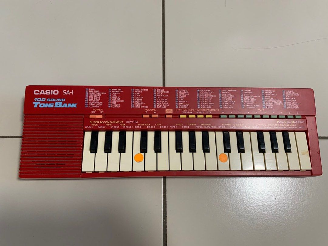 Old casio online piano