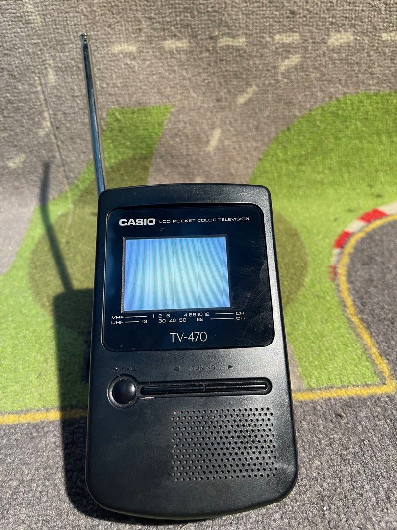 Vintage Casio Pocket TV made in japan not seiko, national panasonic