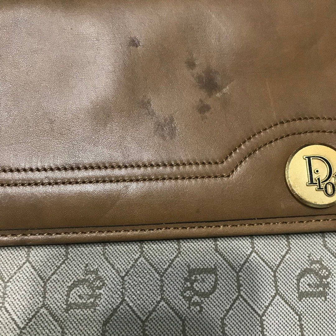 Vintage Dior Honeycomb Bag (Category: Luxury Bags & Wallets) located in Antipolo. Submitted by random.findss (Listing ID 1232481622, Image 2). Description: - heavily used as seen in the photos - can send more photos - lock is not working - no chain - negotiable .