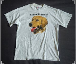 VINTAGE GOLDEN RETRIEVER SHIRT