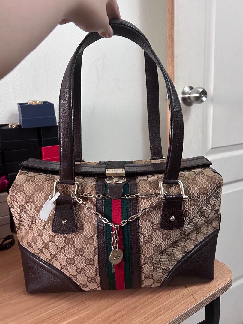 Gucci treasure shop boston bag