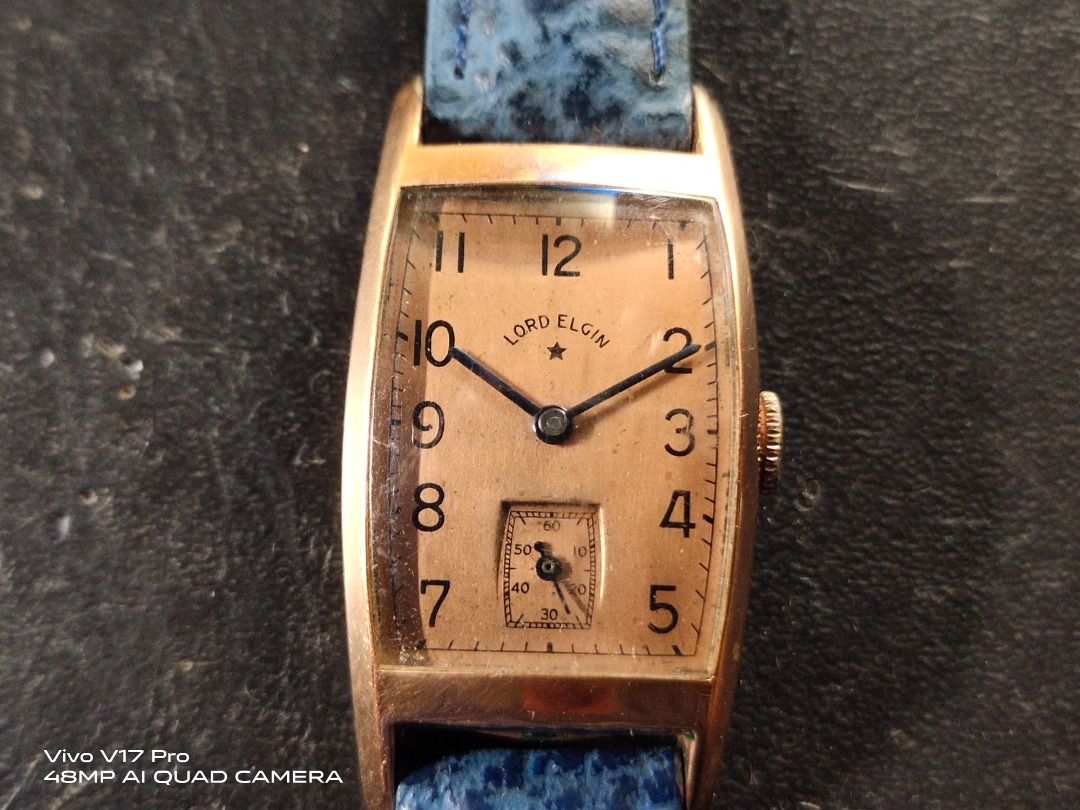 Elgin watch 2025 14k gold