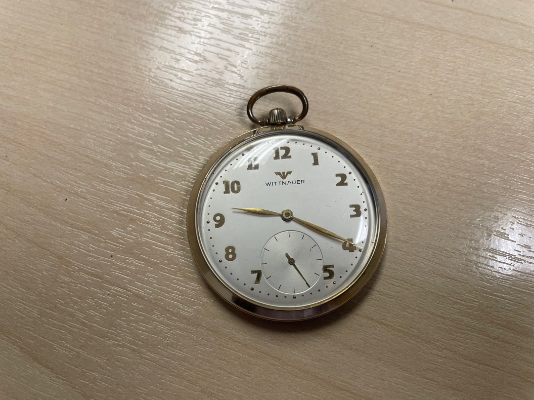 Wittnauer Pocket Watch 10K Gold Filled Luxury Watches on Carousell