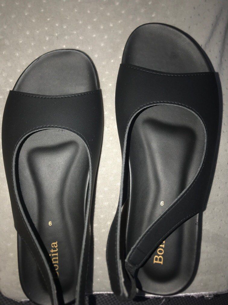 Black 2025 smart sandals