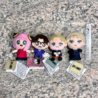 wts: anya, loid & yusaku character miniature dolls (5cm x 10cm)