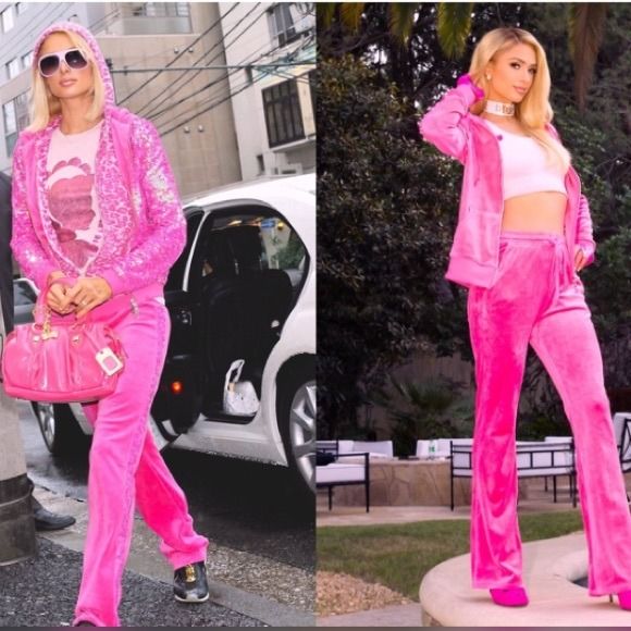 The Latest Divisive 'Y2K' Trend? Sexy-Cozy Juicy Couture Tracksuits - WSJ