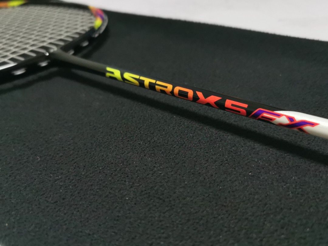Yonex Astrox 5 FX Badminton Racket Strung with Yonex BG6 Badminton