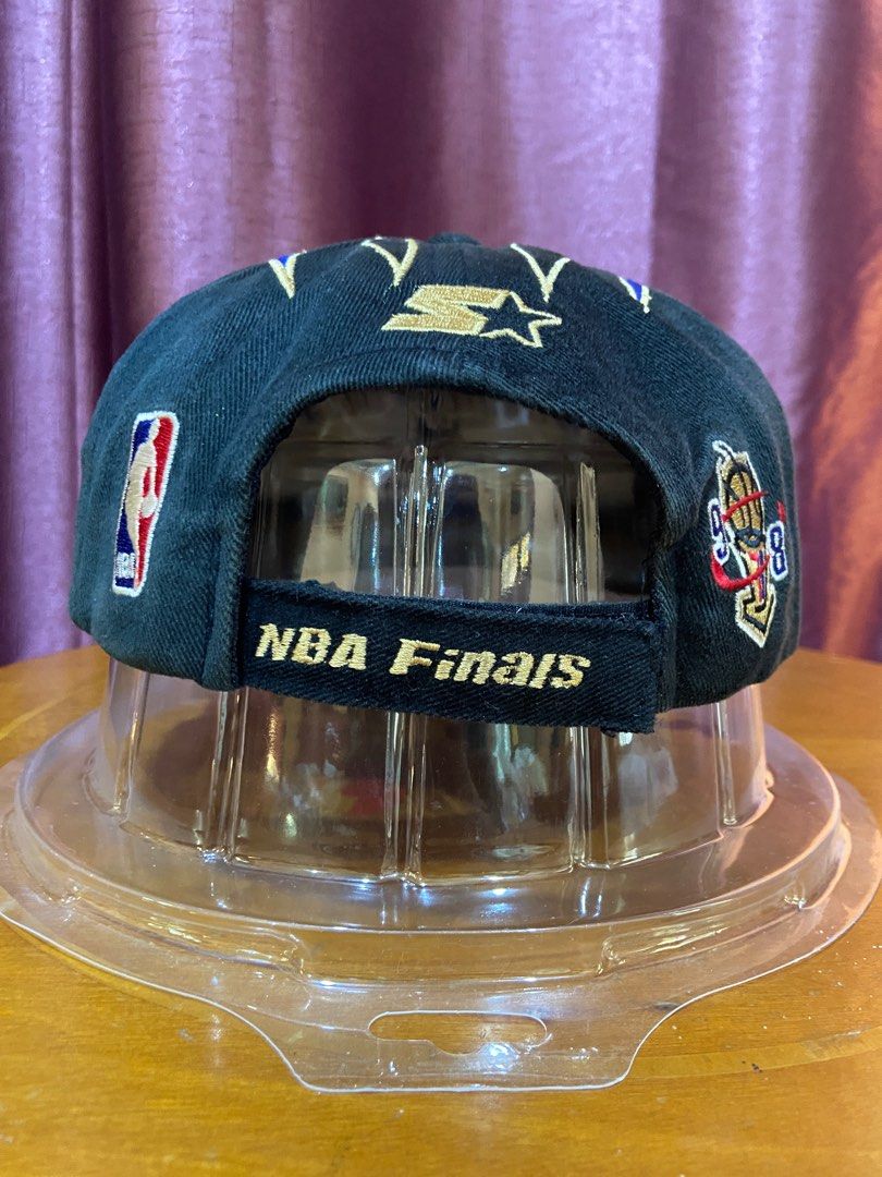 Vintage Starter 1998 Chicago Bulls Championship Hat NBA Basketball Champions