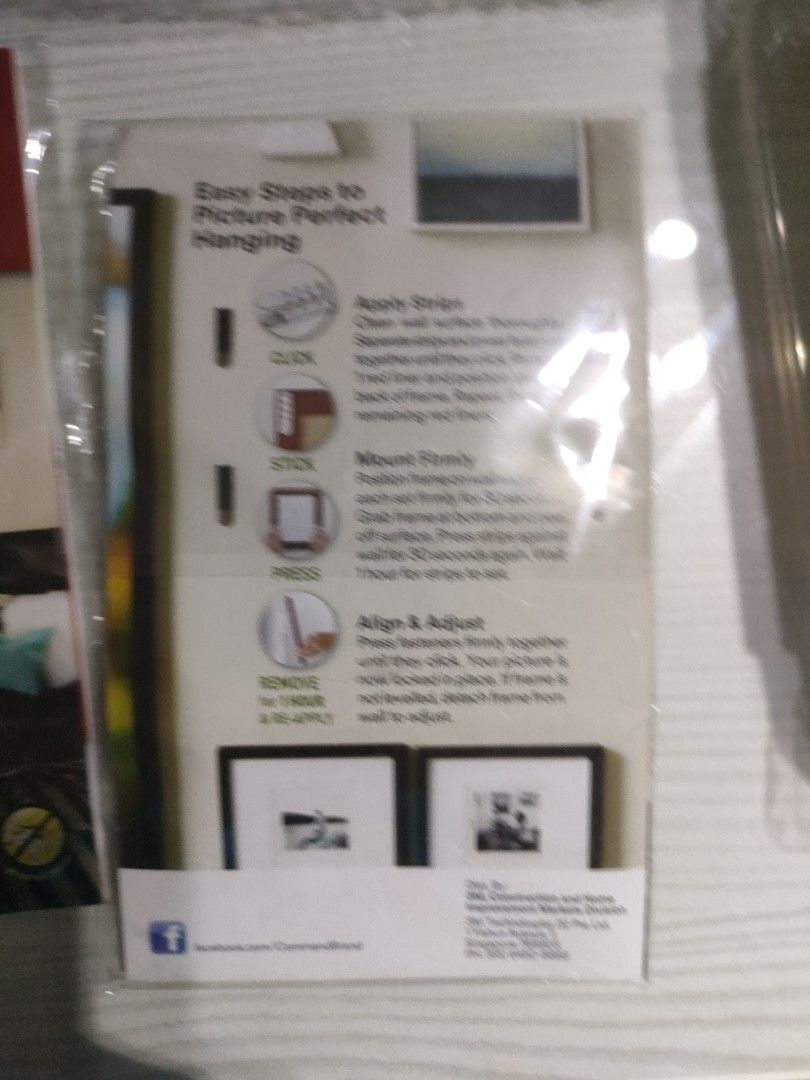 3M Command No nail no damage, Furniture & Home Living, Home Improvement