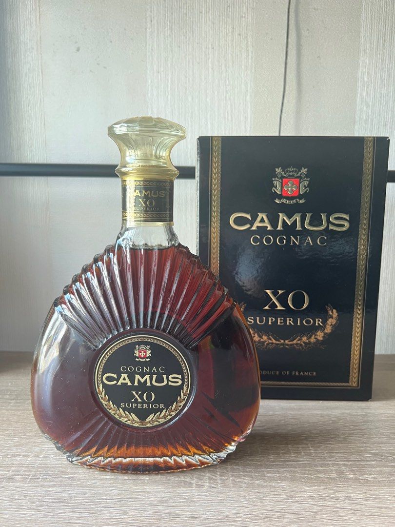 90's Camus Cognac XO Superior 金花XO干邑一支70cl, 嘢食& 嘢飲, 酒精