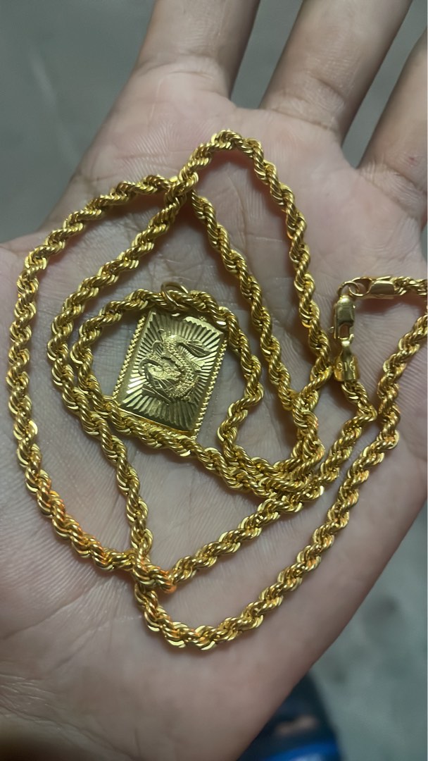 916 gold chain