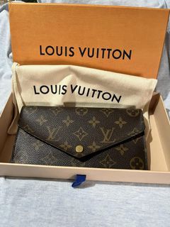 🎯 AUTHENTIC LOUIS VUITTON 3 in 1 LONG WALLET WITH DETACHABLE CARD HOLDER AND DETACHABLE COMPARTMENT