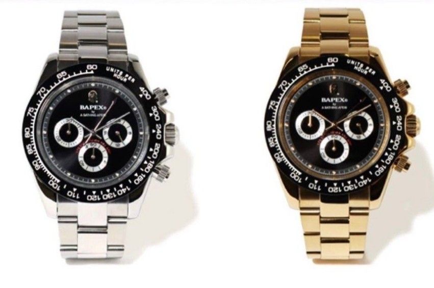 A bathing ape bapex type 4 watch M 42mm Men s Fashion Watches Accessories Watches on Carousell