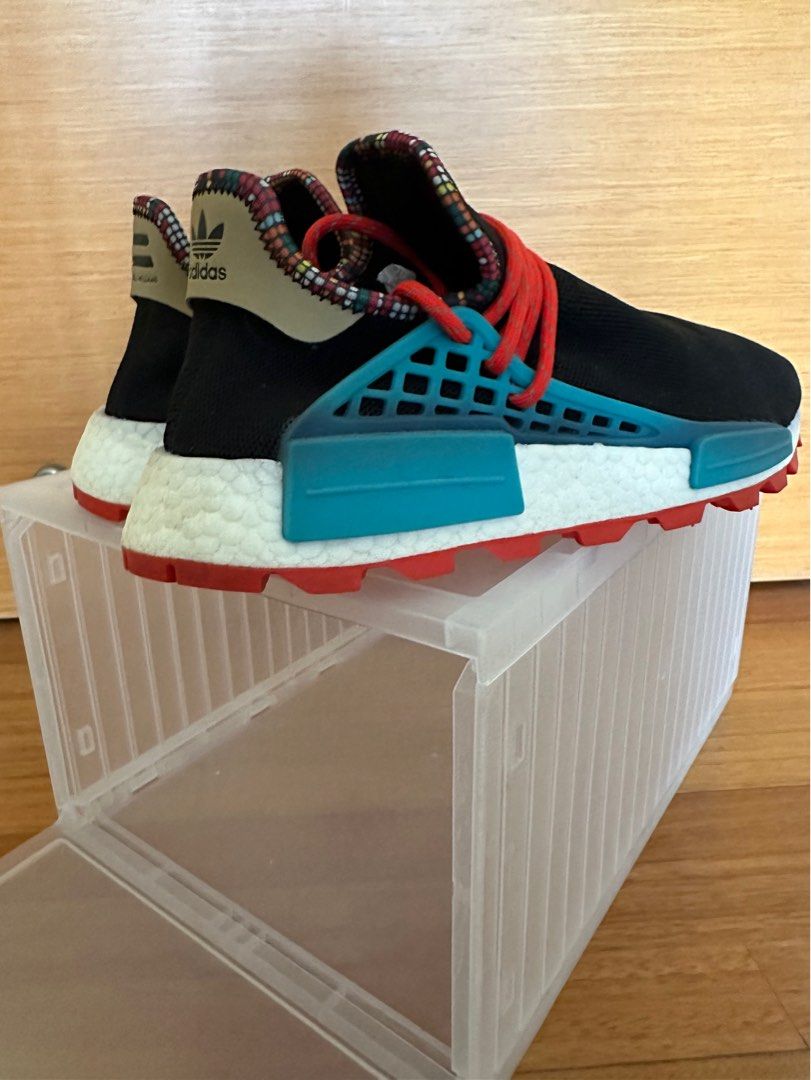 Adidas PW Solar HU NMD Inspiration Pack Black Sneaker US9 UK8.5