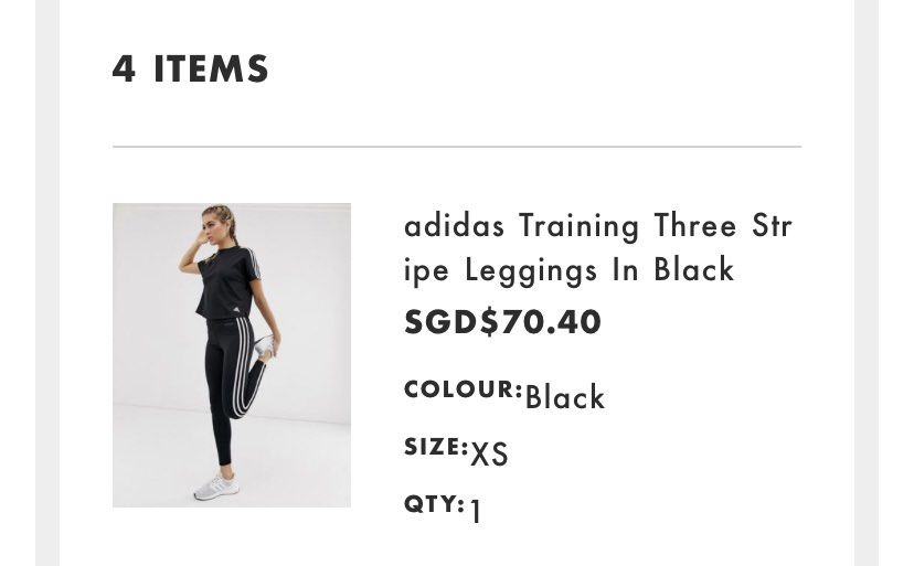adidas Training Designed To Move three stripe high waisted leggings in  black