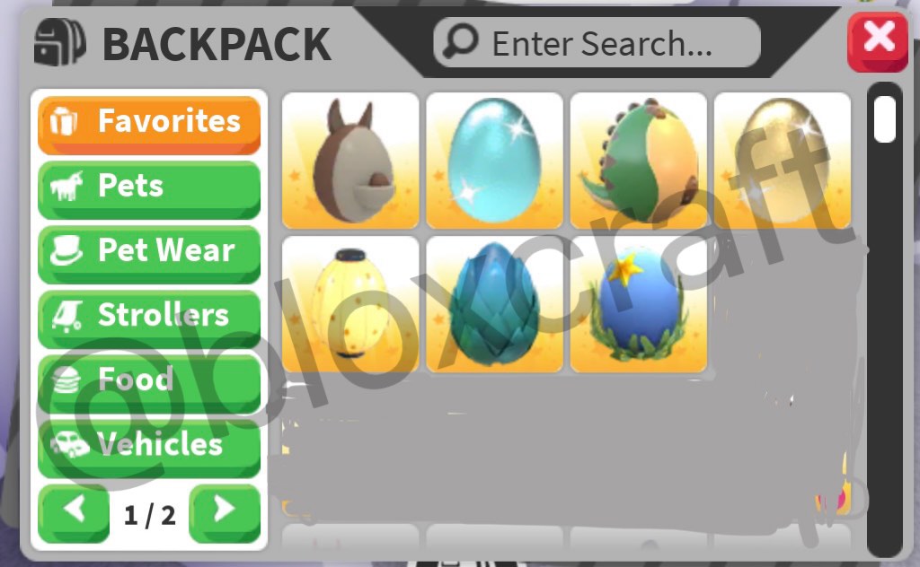 Adopt Me Eggs, Video Gaming, Gaming Accessories, In-Game Products on ...