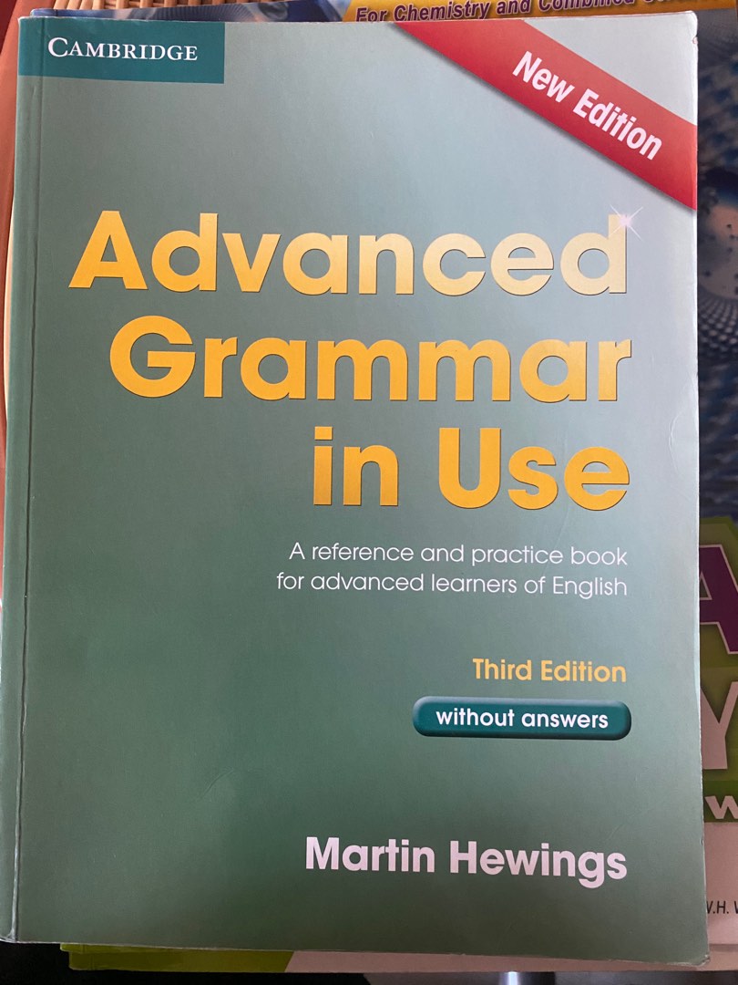 Advanced Grammar in Use, 興趣及遊戲, 書本 & 文具, 教科書 - Carousell