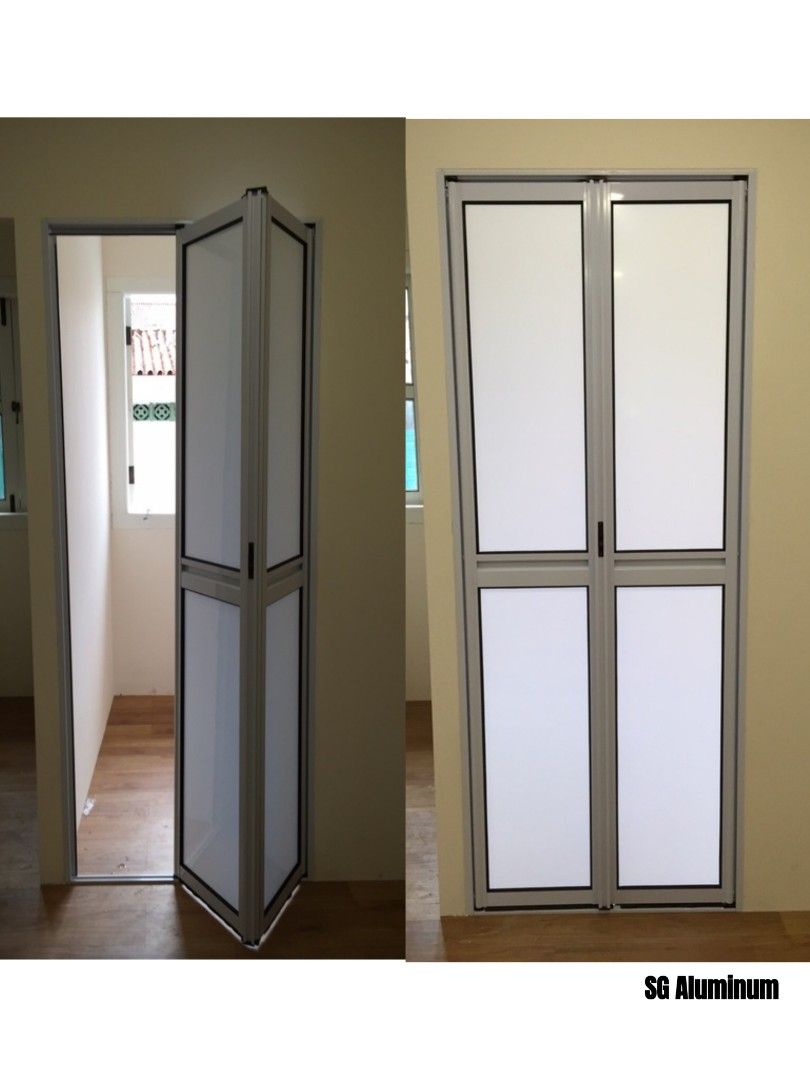 Top Bottom Track Alum Top&bottom track bifold door, Home Services, Renovations ...