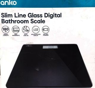 ANKO Slim Line Glass Digital Bathroom Scale