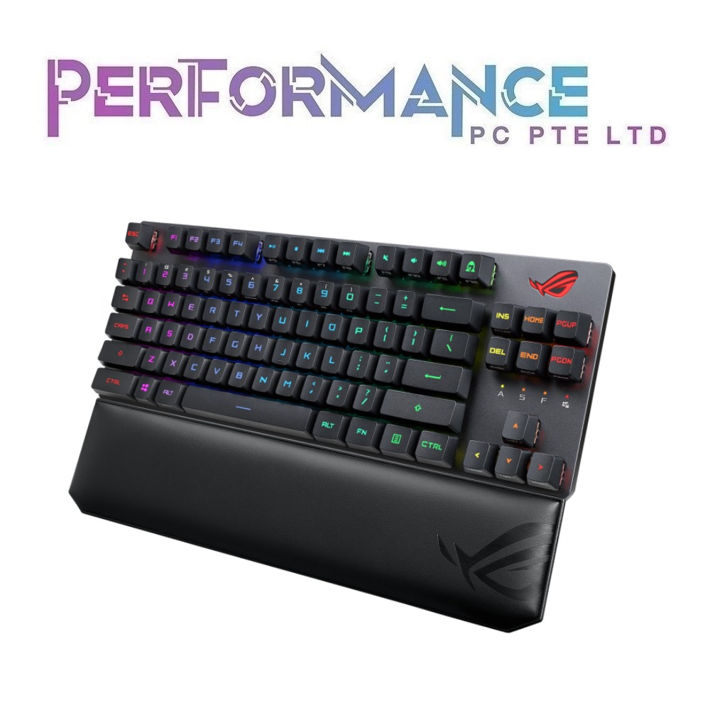 ASUS ROG STRIX SCOPE TKL DELUXE RX RED/BLUE USB 2.0 TypeC to TypeA RF 2 ...