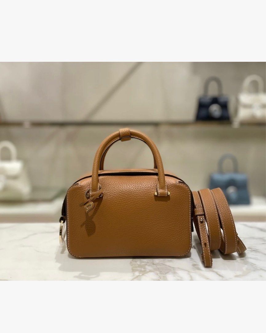 Authentic Brand new Delvaux Cool Box Nano in Vegetal, Luxury, Bags