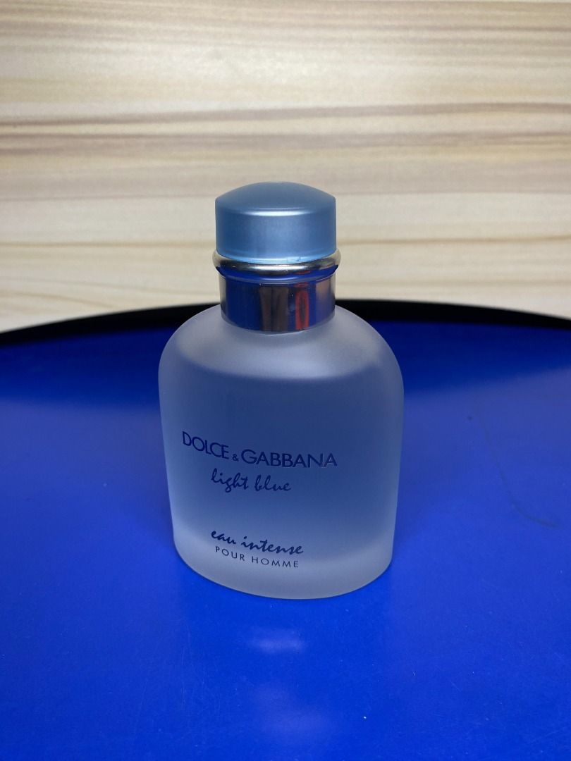 AUTHENTIC D G Light Blue Eau Intense Pour Homme EDP For Men