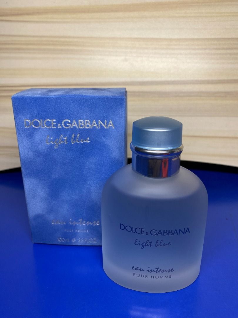 D&g light blue pour homme hot sale intense