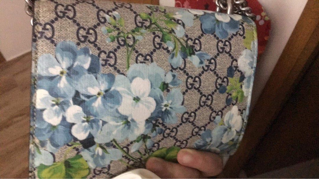 Authentic Gucci Dionysus Blooms Mini Shoulder Bag (Category: Luxury Bags & Wallets) located in Rizal. Submitted by SummerPeaCloset (Listing ID 1232662582, Image 2). Description: Authentic Gucci Dionysus Blooms Mini Shoulder Bag With original dustbag and entrupy certificate Money back guaranteed authentic Rank 8.9/10.