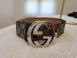 Authentic Gucci Monogram Belt 95 cm / 38 inches