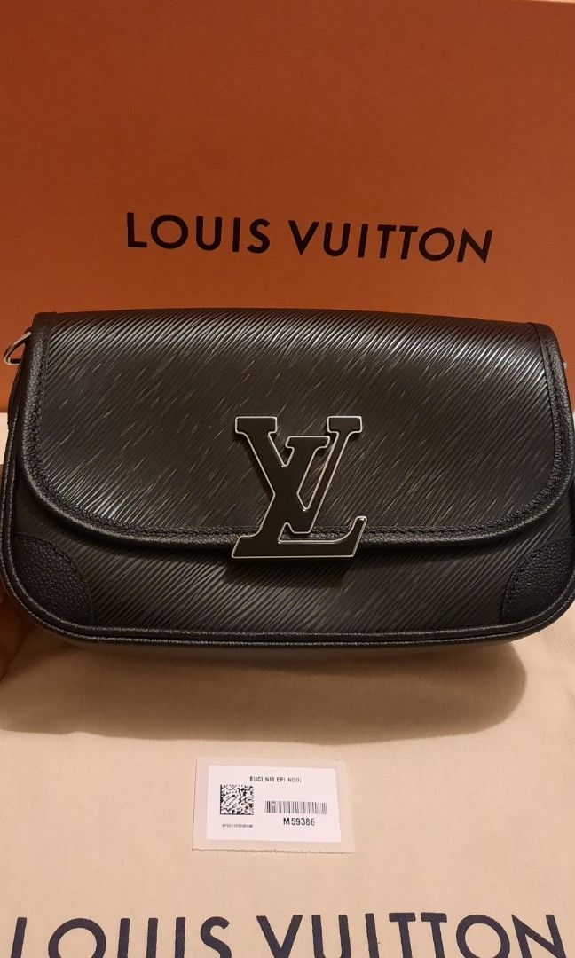 LOUIS VUITTON Buci NM Shoulder Bag M59386 Epi leather Black Noir