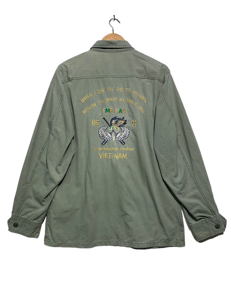 AVIREX US ARMY SLANG POCKET NAMWAR, Men's Fashion, Coats, Jackets and