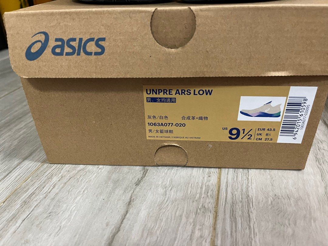 Ballaholic Unpre ars low US9.5 Asics, 男裝, 鞋, 波鞋- Carousell