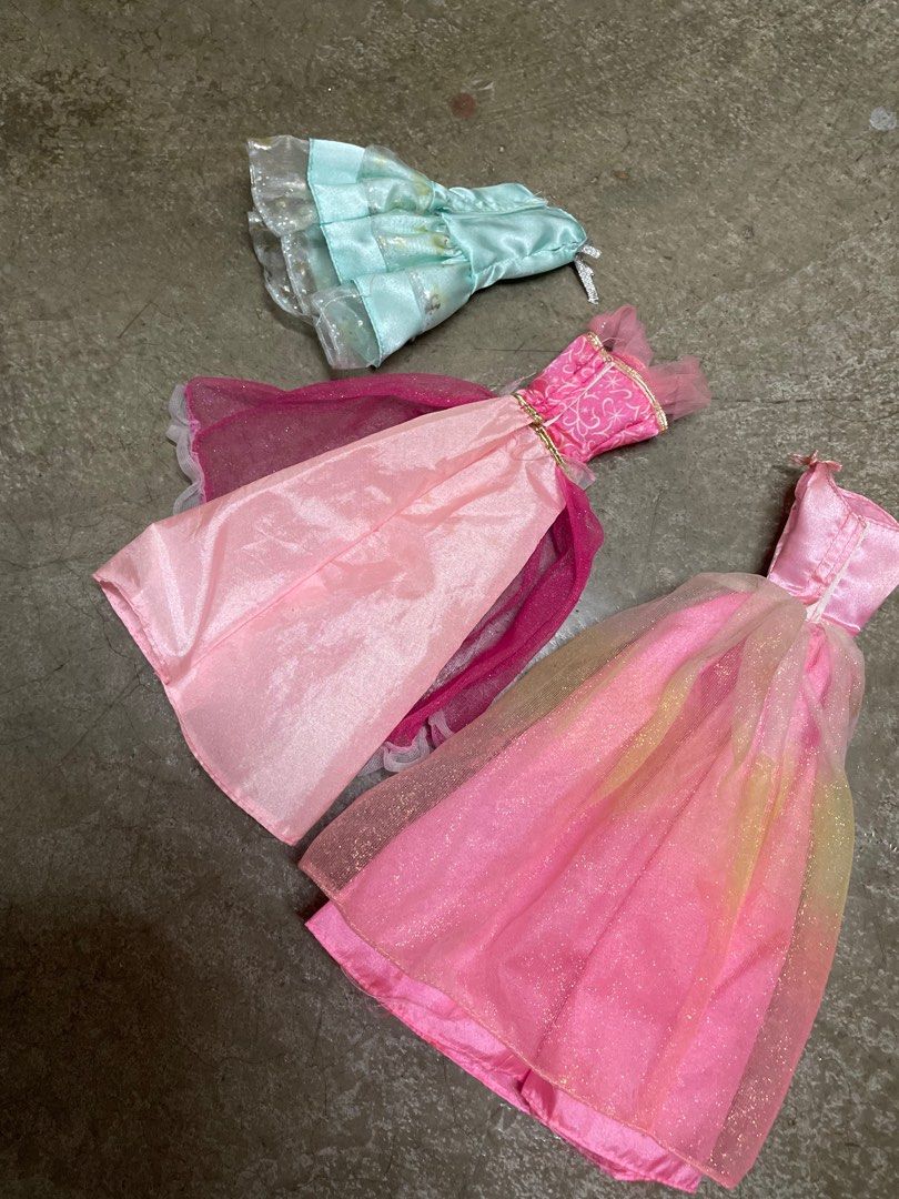barbie 90s dress, Hobbies & Toys, Toys & Games on Carousell