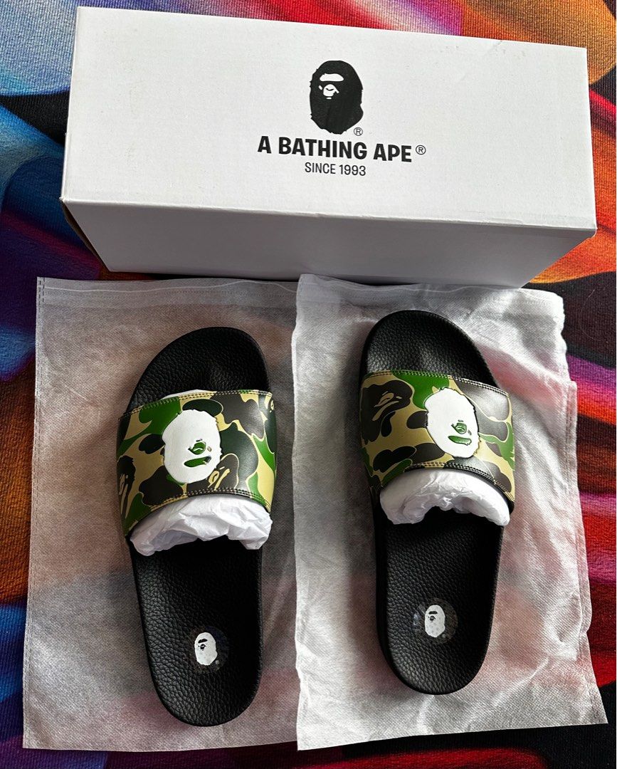 Bathing ape cheap flip flops