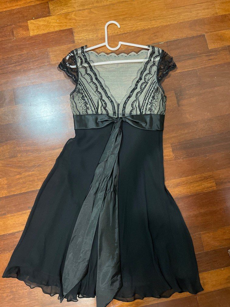 Beaded black dress, Women's Fashion, Dresses & Sets, Dresses on Carousell