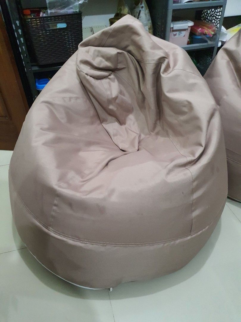 1 pcs Bean Bag Informa 90x105cm Cokelat Muda
