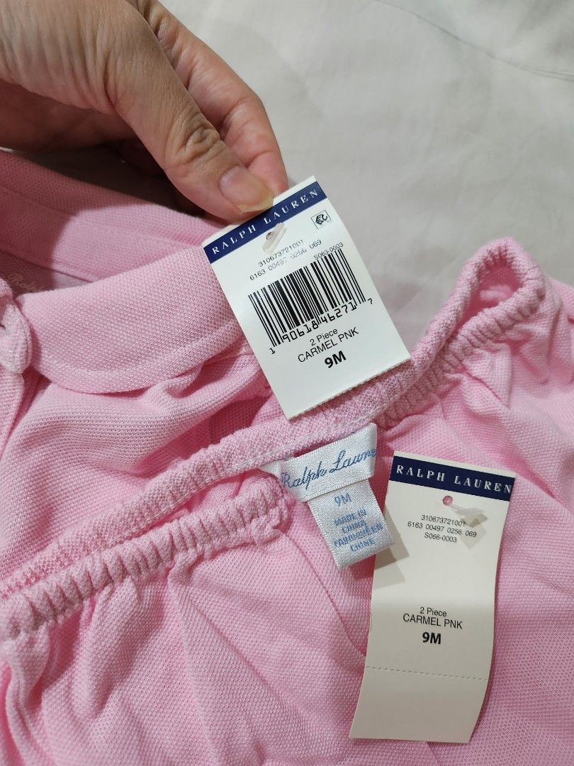 BNWT Ralph Lauren baby girl romper 9m