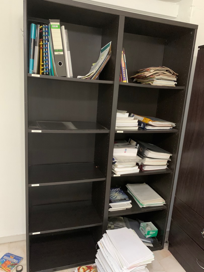 Book Shelf ikea W120 x D40 x H193, Furniture & Home Living, Furniture