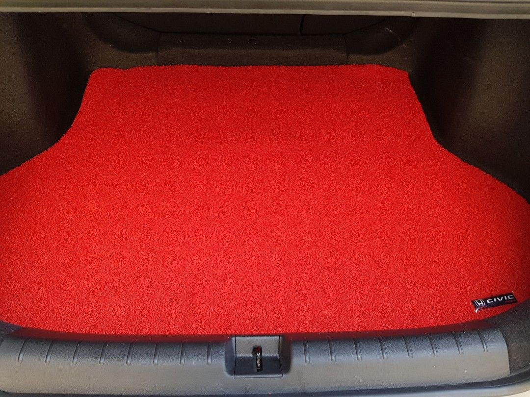 JVL Black Rubber Boot Mat For Honda Civic MK8 (2006-2012) - Fully Tailored, Anti-Slip