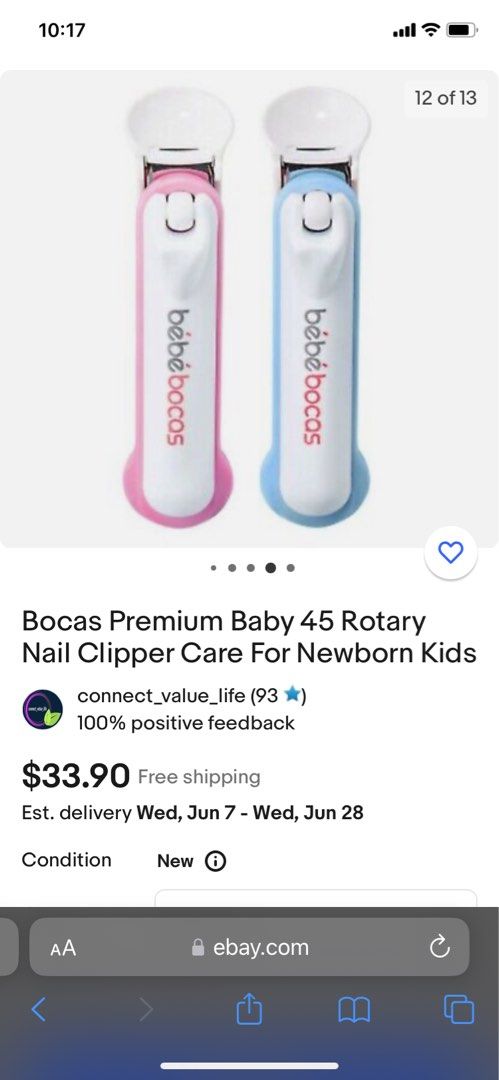 Bebe bocas nail clippers hot sale