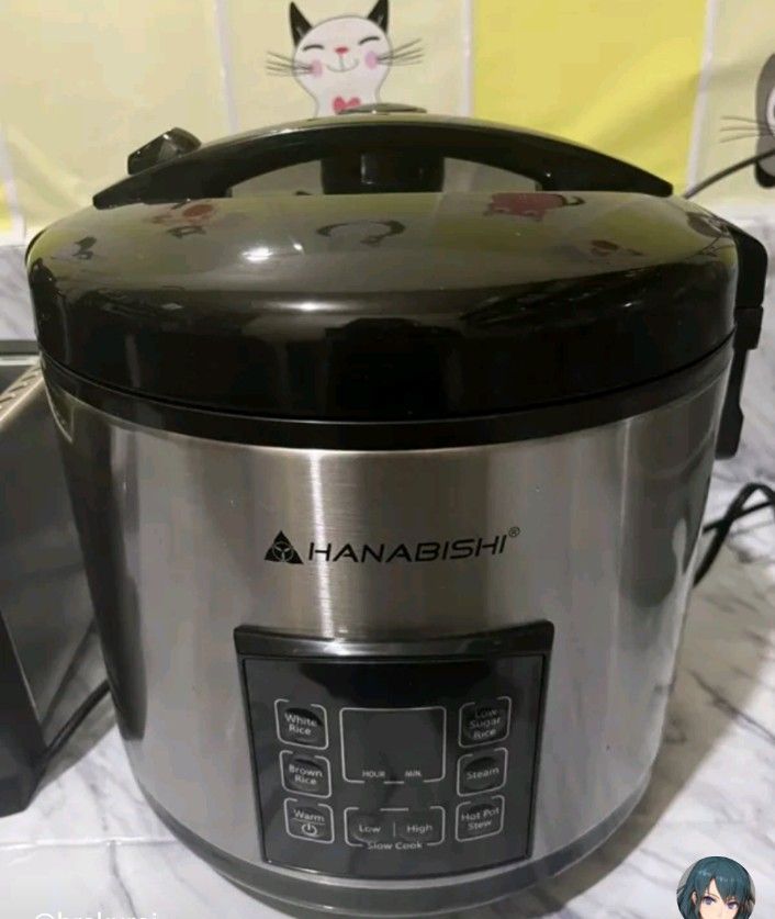 BRAND NEW HANABISHI LOW SUGAR RICE COOKER BEST FOR DIABETIC, Furniture