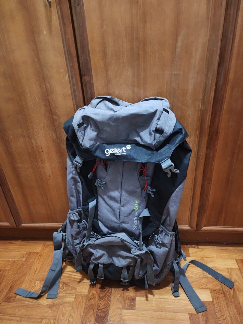 Gelert shadow outlet 60l+ rucksack