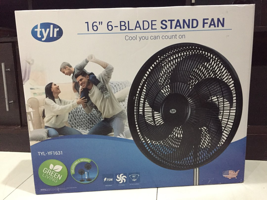 BRAND NEW TYLR STAND FAN, Furniture & Home Living, Lighting & Fans