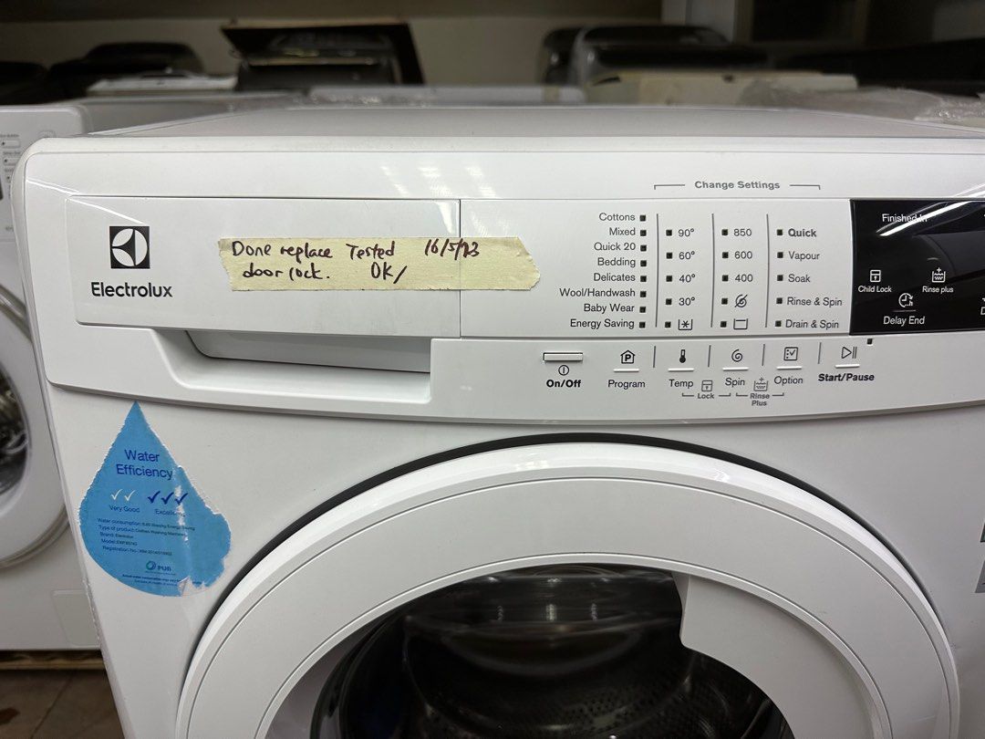 BUY NOW! Electrolux 7.5kg Front Load Washer EWF85743 (93498), Furniture & Home Living, Cleaning