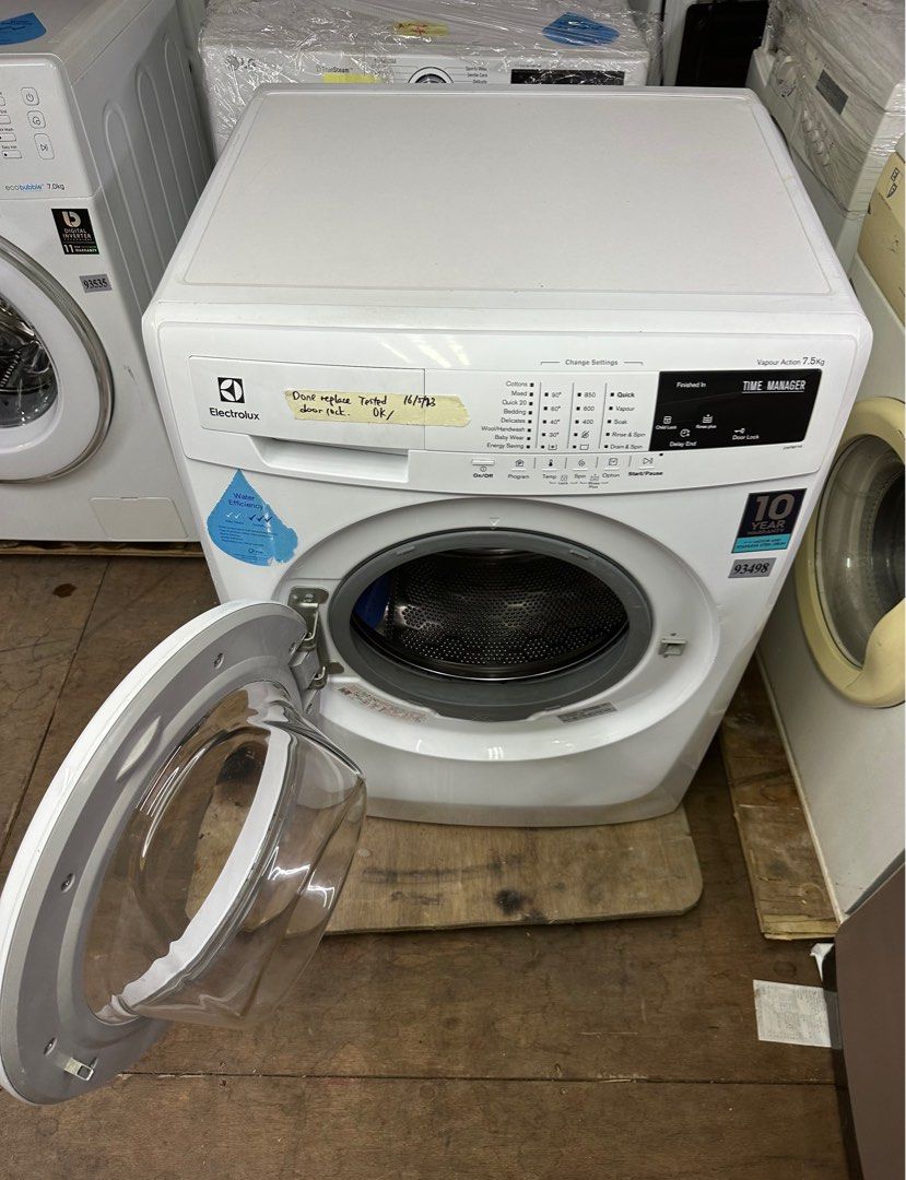 BUY NOW! Electrolux 7.5kg Front Load Washer EWF85743 (93498), Furniture