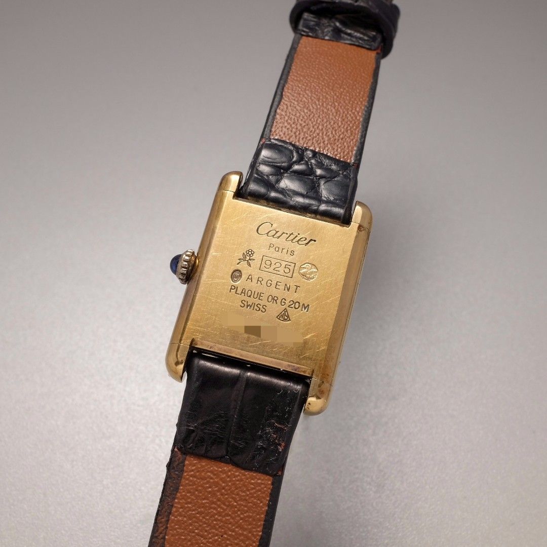 Cartier tank argent 925 best sale