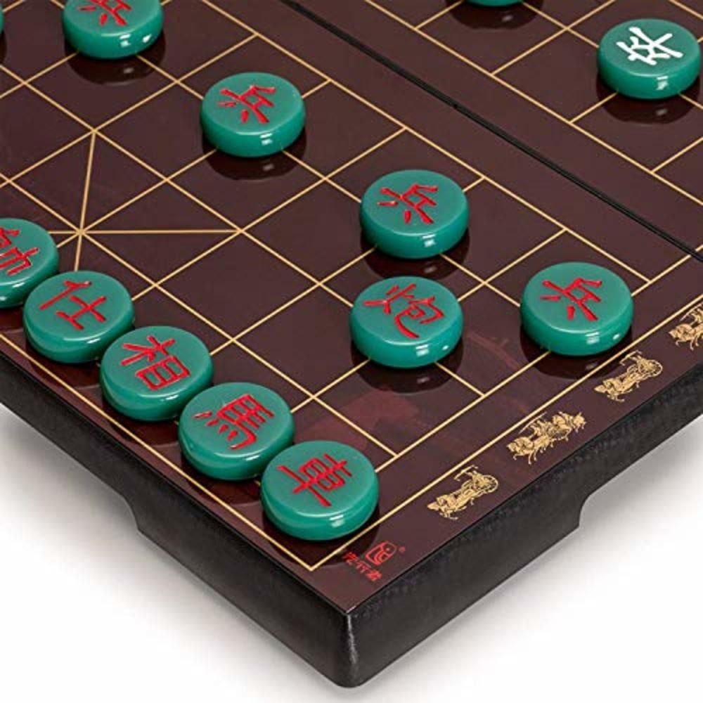 Shogi Japanese Chess Magnetic Travel Game Set - 9.6-Inch
