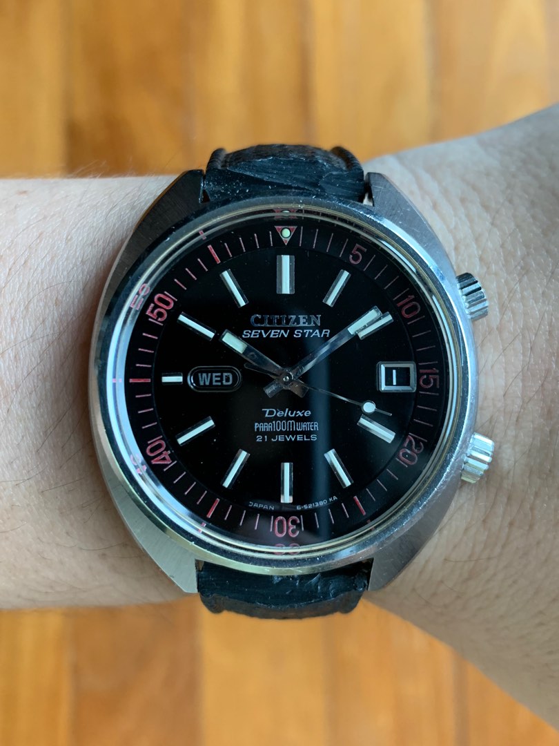 Citizen seven star deluxe 21 jewels clearance