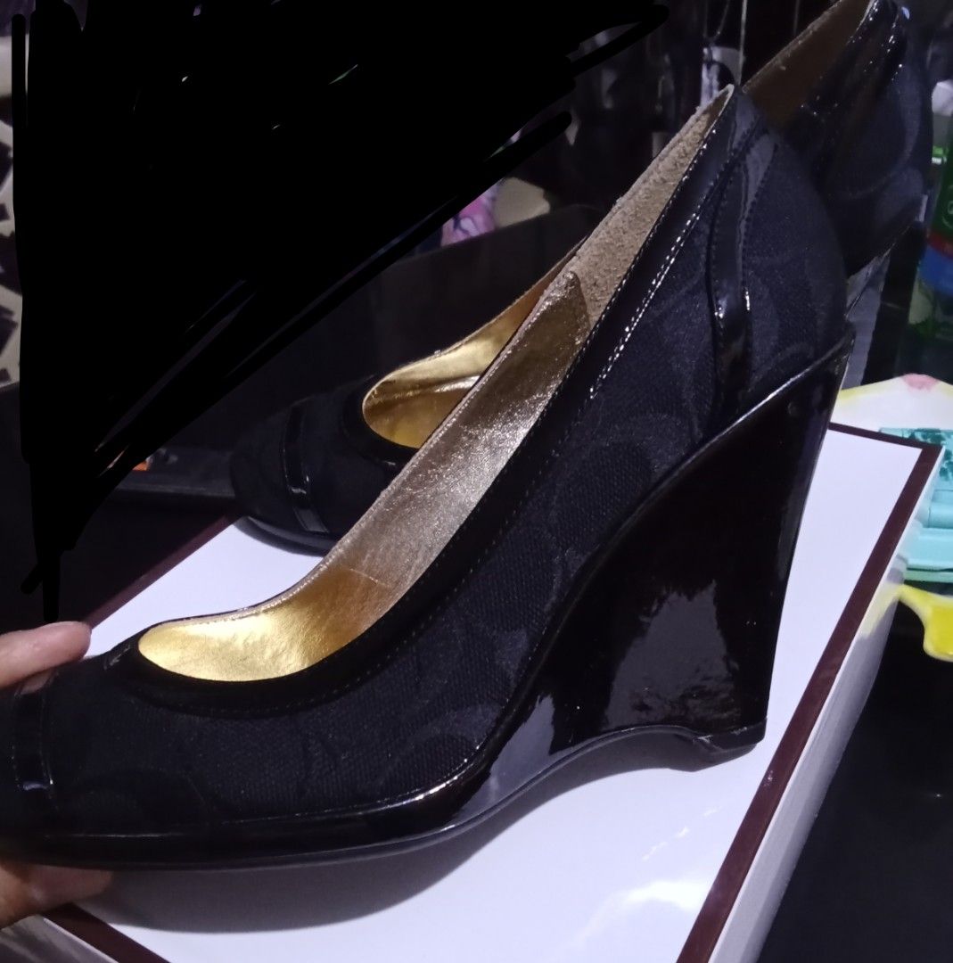 Coach kerryann wedge new arrivals